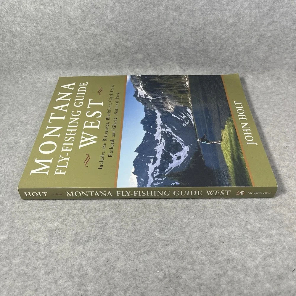 Montana Fly Fishing Guide West by John Holt (2002, Trade Paperback) Outdoor Book